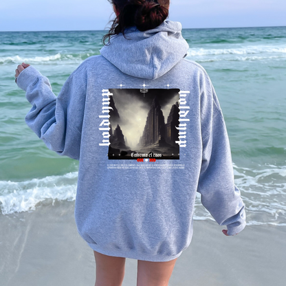 Sudadera Unisex 'Enfrenta el Caos' | Oversized Streetwear | Moda Urbana Rebelde